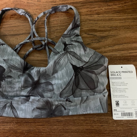 Athleta Solace Printed Bra A-C - Picture 3 of 4